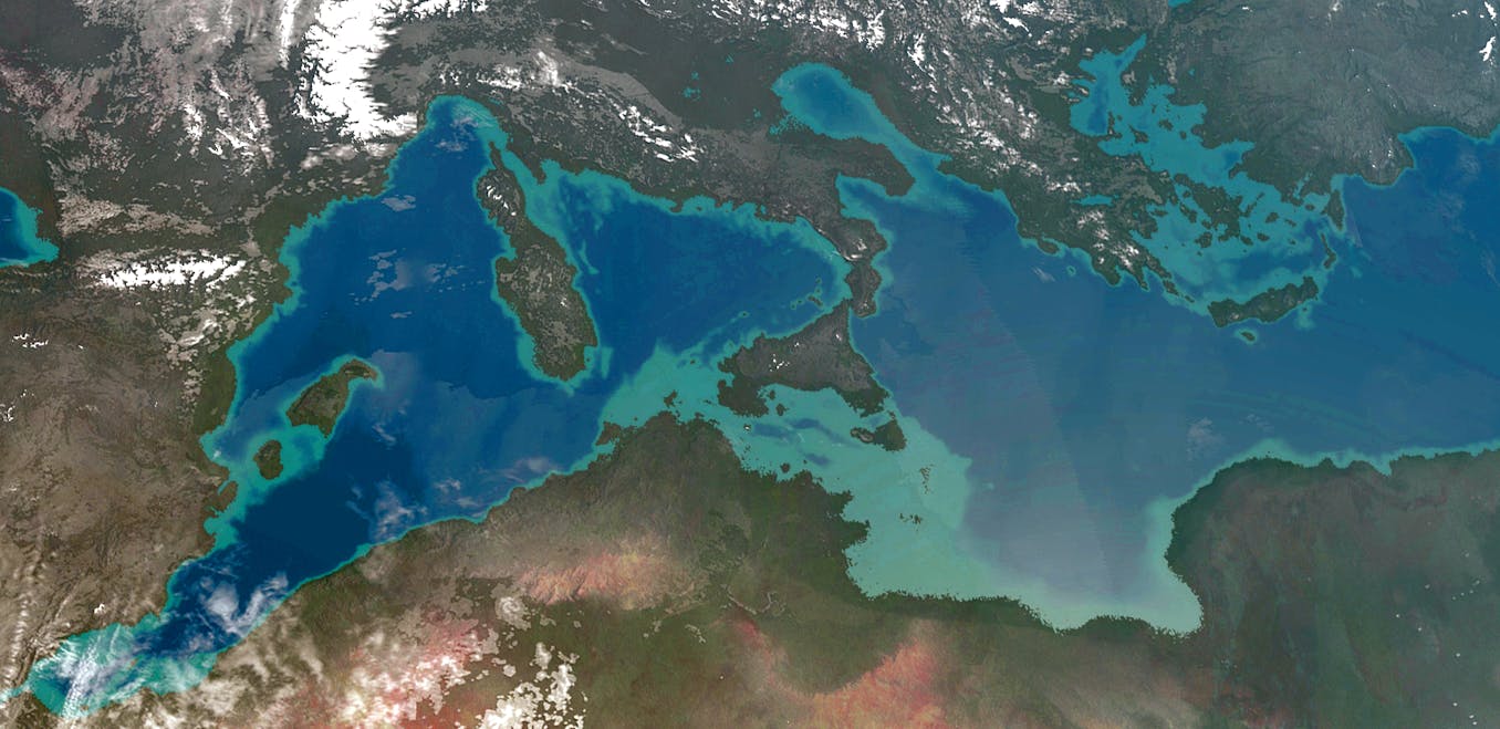 Mediterranean Sea Was Once a Mile-High Salt Field