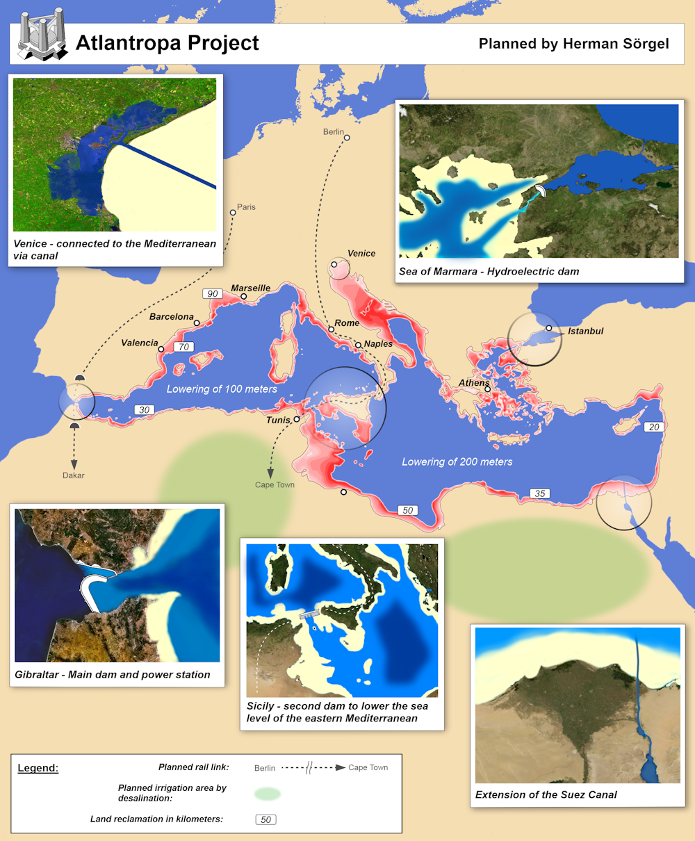 Political Map of Mediterranean Sea - Nations Online Project