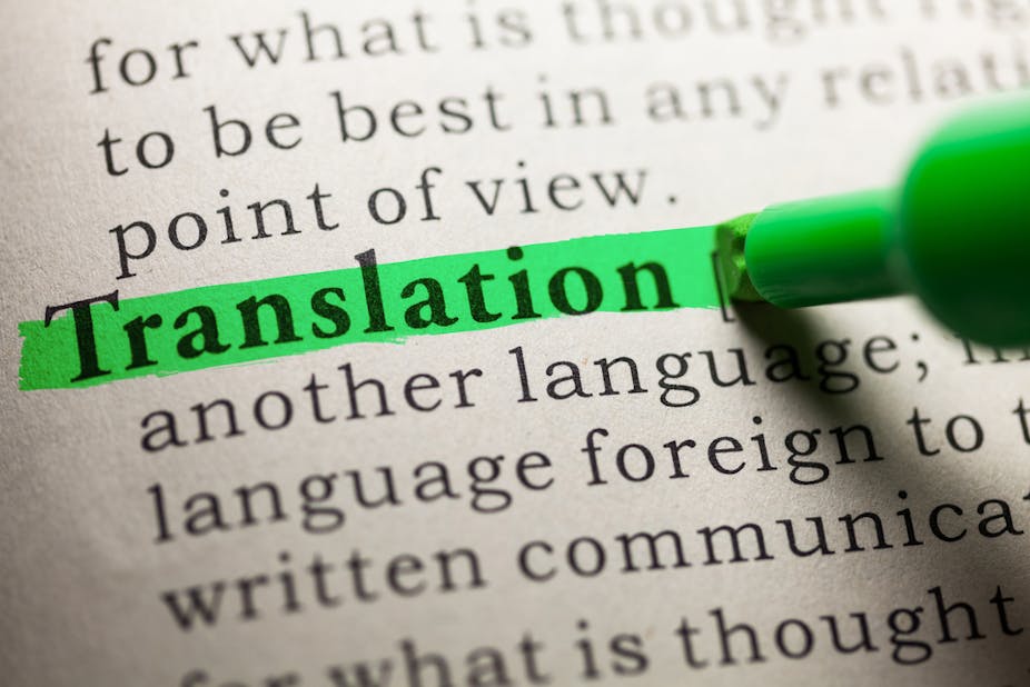 Simple vernacular translations make the most sense for Simple vernacular translations make the most sense for