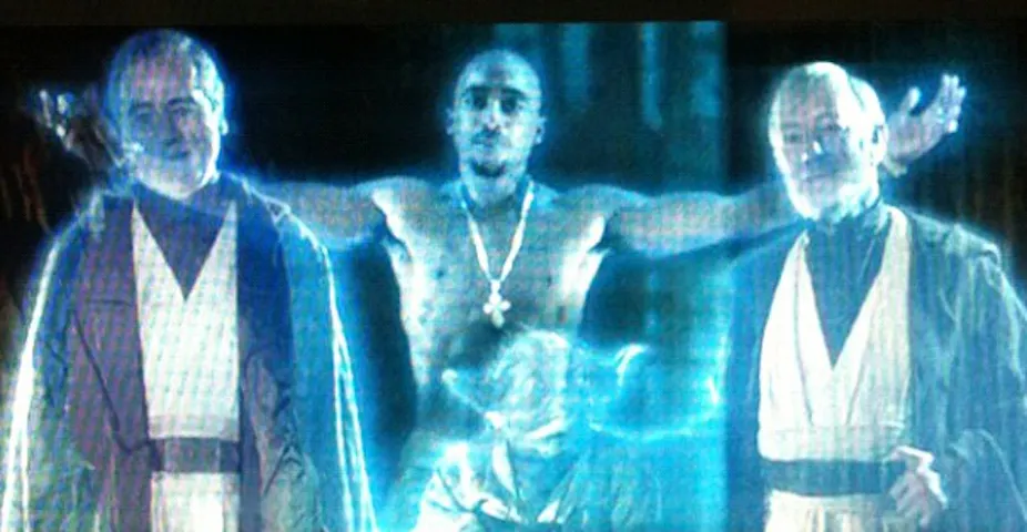2pac Ghost Tupac's rise from the dead was, sadly, not holography