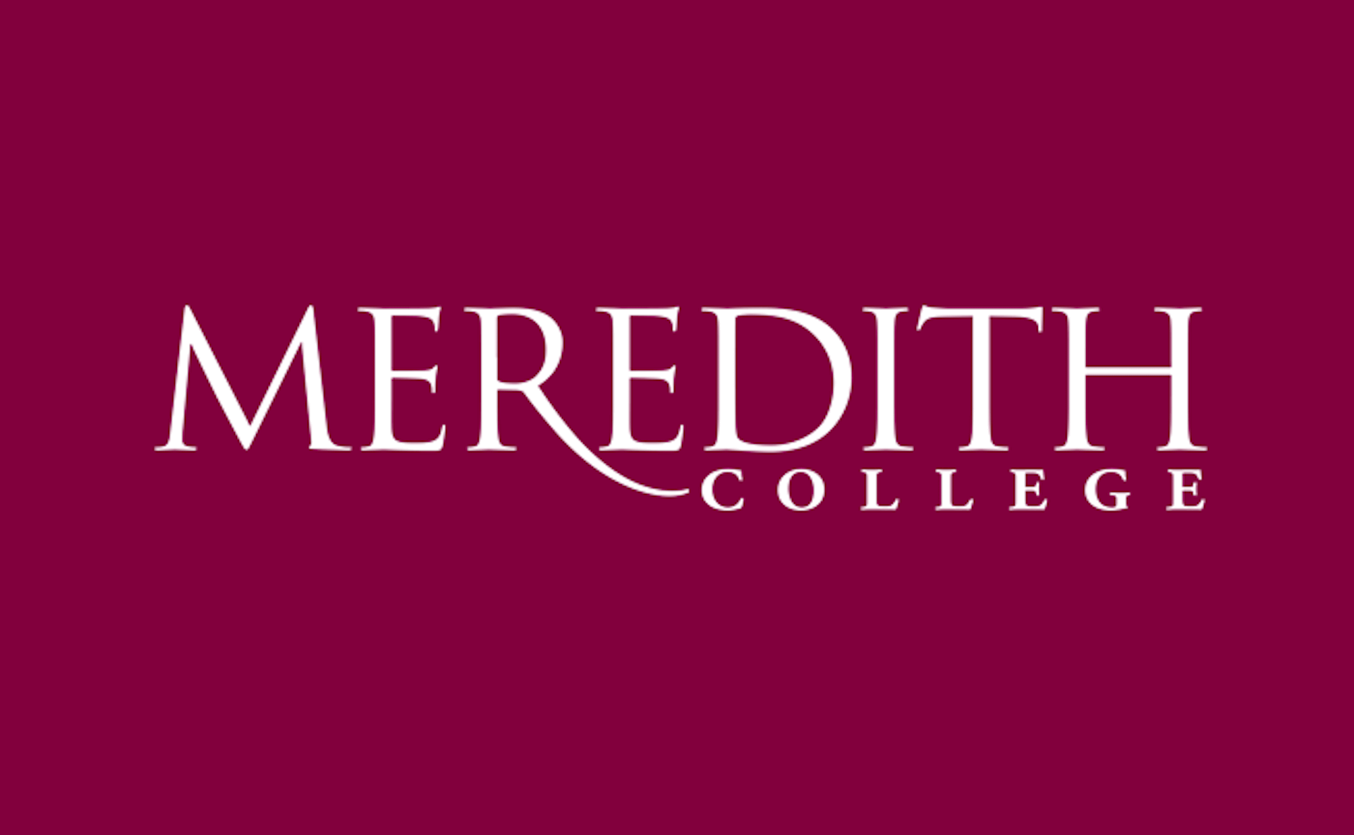 Institution logo of Meredith College