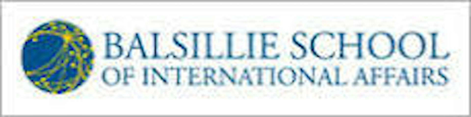Institution logo of Balsillie School of International Affairs