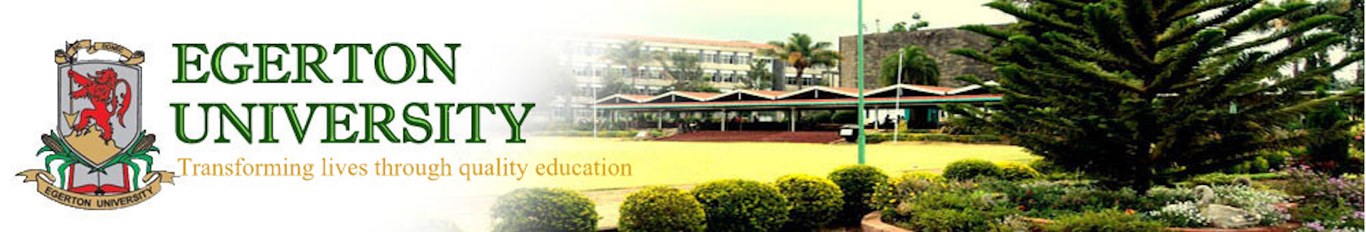 Institution logo of Egerton University