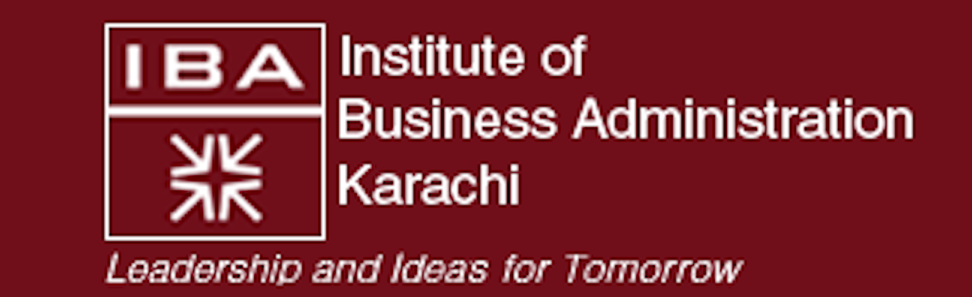 Institution logo of Institute of Business Administration, Karachi