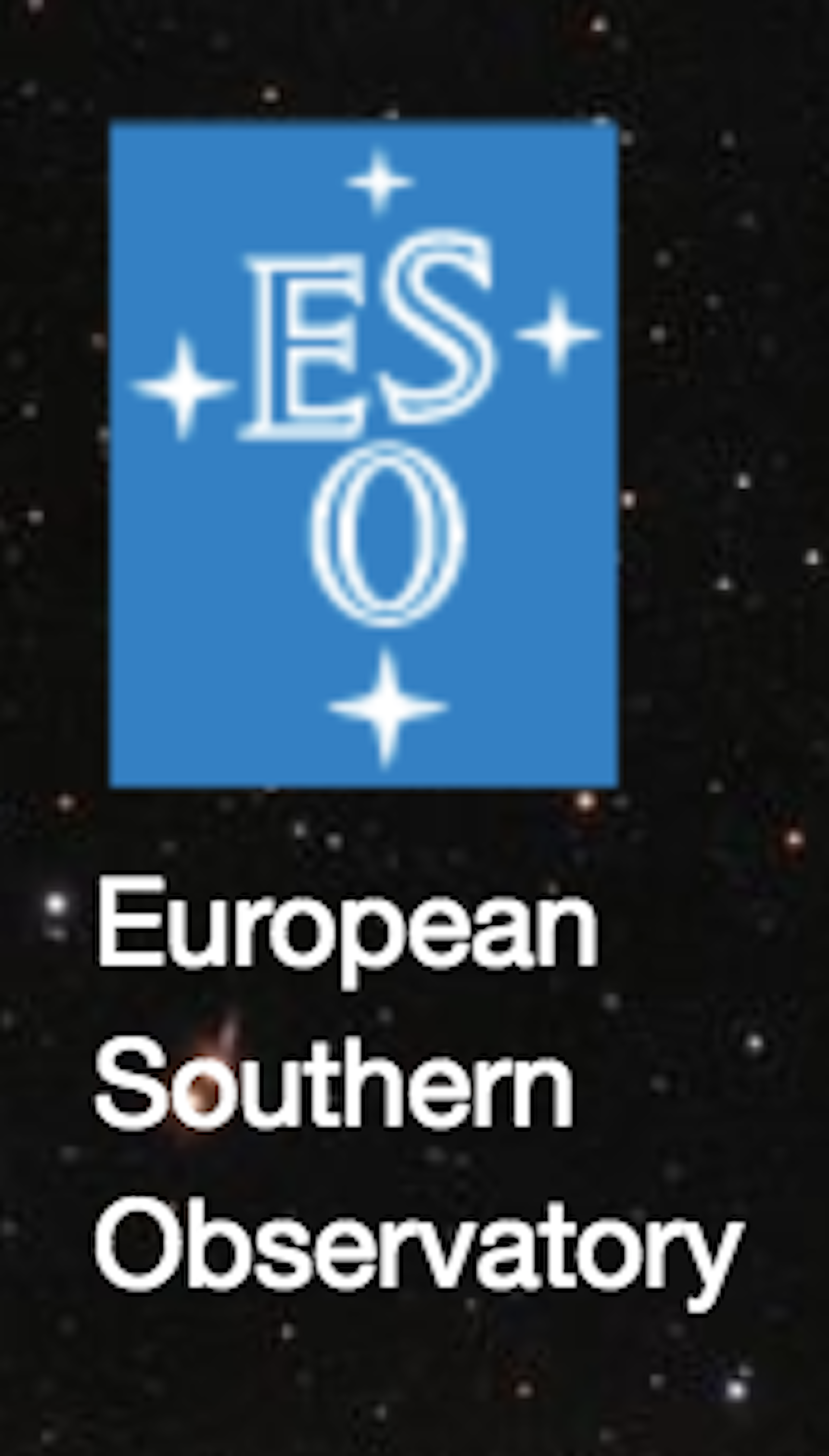 Institution logo of Observatoire Européen Austral